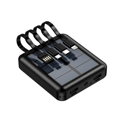 충전용 전원 은행을 위한 울트라 슬림 여행 태양 충전기 10000 mah 태양 전지판
