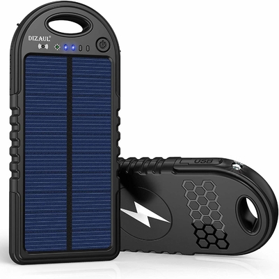 18W 10000mAh 태양 동력이 공급된 파워 뱅크 USB Ｃ 충전기 OEM