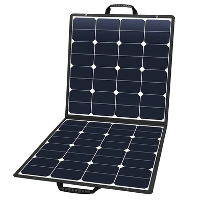 휴대용 태양 전지 태양 전지 패널 6 폴드 ETFE 60W 폴더블 핸드백 전원 충전기