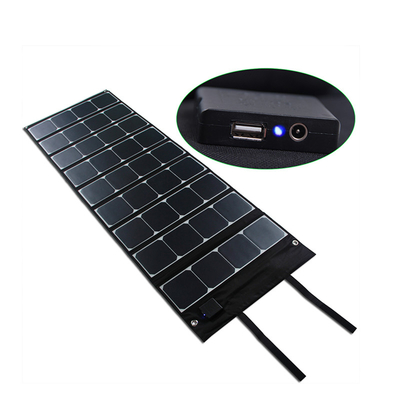 야외에서 반라이프 야영하기 위한 120W 오프 그리드 Usb 폴드형 태양 전지판