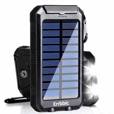 ODM 유니버셜 예방 태양 동력이 공급된 파워 뱅크 팩 충전기 20000 mah