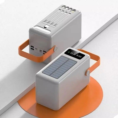 맬끈과 30000mAh 100000mAh 120000Mah 태양 충전기 분리할 수 있는 케이블 태양력 은행