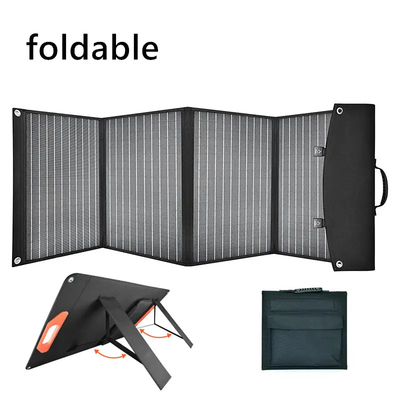 야외인 주택을 위한 탄력적 5 배 폴드형 태양 전지판 100W 18v 태양 전지판