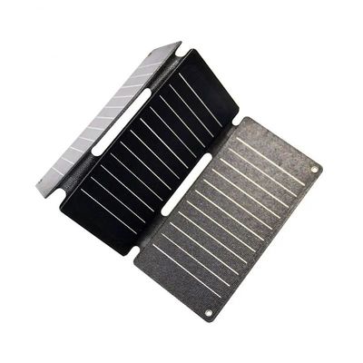 12V USB 충전기 가지고 다닐 수 있는 태양 전지판 21W 단결정성 실리콘 폴드형 태양 전지판