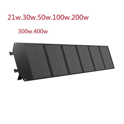 작은 폴드형 400w 가지고 다닐 수 있는 태양 전지판 단일결정 박판 가요성 태양 전지판