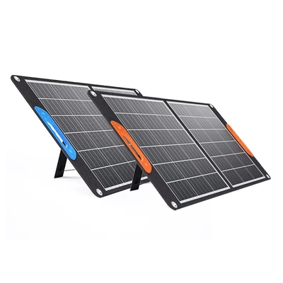 60W 100W 150W 휴대용 접는 태양 전지 패널 200W 야외 캠핑용