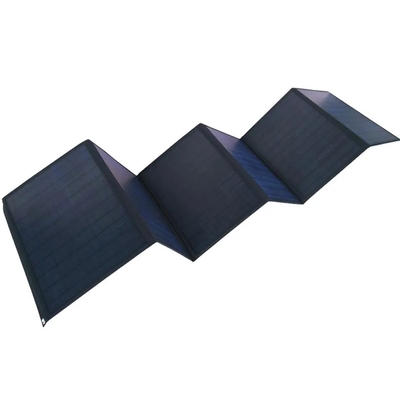 휴대용 태양 전지 태양 전지 패널 6 폴드 ETFE 60W 폴더블 핸드백 전원 충전기