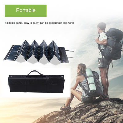 옥외 야영을 위해 방수 휴대용 Foldable 태양 전지판 120W