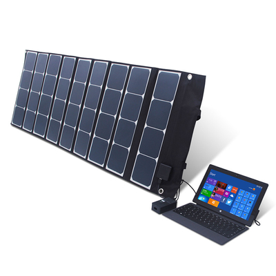 야외인 캐러밴을 위한 그리드 포터블씬 탄력적 태양 전지판에서 떨어져 있는 120W 18V