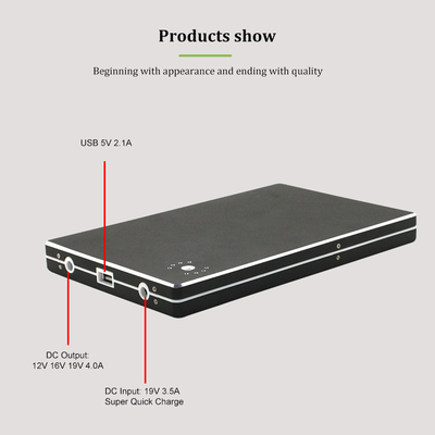 QC3.0 30000Mah 12V 빠른 충전 Usb 타입-C 노트북 파워 뱅크 배터리 종합 관리시스템