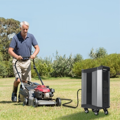 야영을 위한 2500W 2000 와트 UPS Li 이온 동력화차 가지고 다닐 수 있는 태양 전지 백업