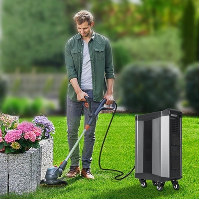 야영을 위한 2500W 2000 와트 UPS Li 이온 동력화차 가지고 다닐 수 있는 태양 전지 백업