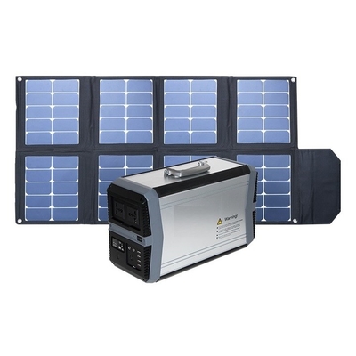 주택을 위한 1000W Li 이온 배터리 MPPT 가지고 다닐 수 있는 동력화차 발전기 태양계