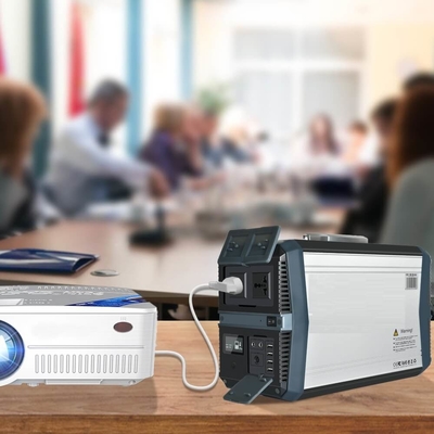 야영을 위한 1000w 순수한 사인 파동 변환장치 휴대용 충전소