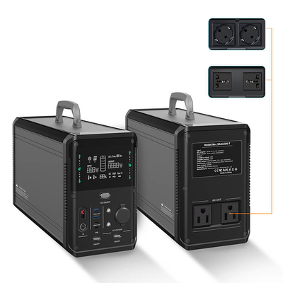 220v 수단과 1075wh Usb 가지고 다닐 수 있는 동력화차 태양발전기 장비
