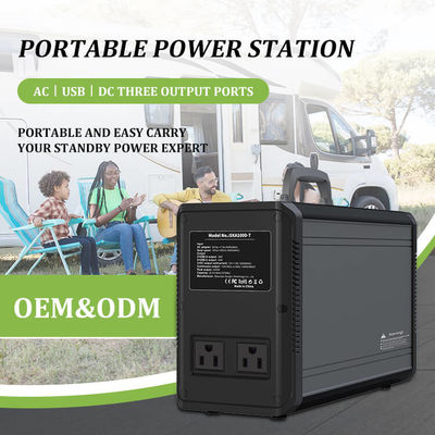 라이프포4 배터리 휴대용 전력은 냉동기 1000wh를 위한 가지고 다닐 수 있는 동력화차를 설치합니다