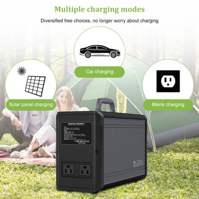 집의 에너지 저장을 야영시키는 1075Wh 220V 110V 동력이 공급된 태양발전기 정거장