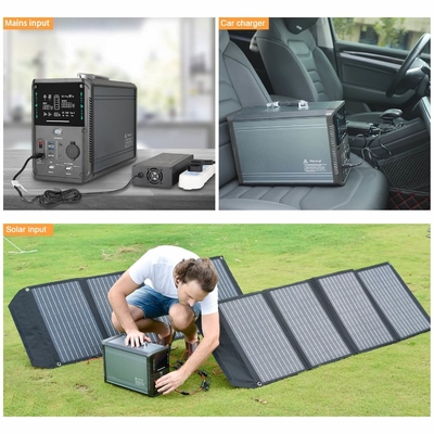 가지고 다닐 수 있는 태양열 발전기 2000w 1000W 업 태양 전지판 동력화차