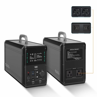 110V 태양 가지고 다닐 수 있는 동력화차 발전기 라이프포4 전지 전원 1500w 3000w