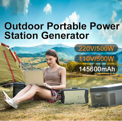 환경적으로 우호적인 500w BMS 야외 야영 가지고 다닐 수 있는 Li 이온 동력화차