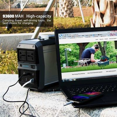 집에 300W 346Wh Li 이온 동력화차 전지법 MPPT 태양 긴장된 발전기