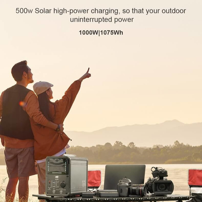 태양인 1000W 2000W Li 이온 동력화차 비상은 야외인 것을 위한 작은 발전기를 강화했습니다