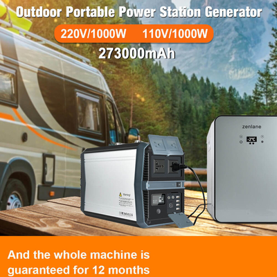 태양 전지판과 1000w 작은 가지고 다닐 수 있는 발전소 220v 발전기